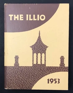 1953 University of Illinois Yearbook ~ Urbana IL THE ILLIO 1950s Fashions 50s - Imagen 1 de 10