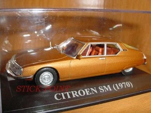 CITROEN SM METALLIC BROWN 1970 1:43 RARE WITH BOX - Picture 1 of 1