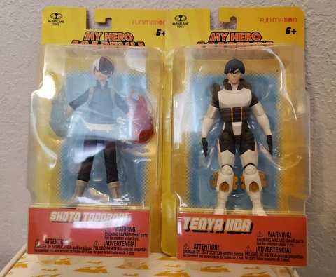 McFarlane Toys My Hero Academia SHOTO TODOROKI & tenya lot of 2 Cover