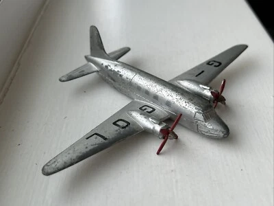 Dinky Toys 70c Vickers VC1 VIKING AIR LINER G-AGOL VINTAGE 1947-49 FUNDIDO A PRESIÓN Foto 1 de 4