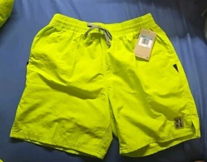 Nike Solid Icon 7" Volley Swim Shorts Green NESSB635-312 Men's NWT - Picture 1 of 5