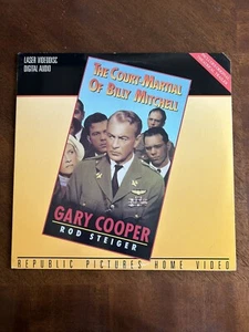 THE COURT MARTIAL OF BILLY MITCHELL Laserdisc Gary Cooper - Picture 1 of 2
