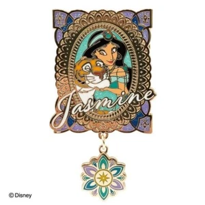RARO Nuevo Disney Aladdin Jasmine Rajah Prendedores Marimo artesanía M&p Japón Prendedor Limitado - Imagen 1 de 4