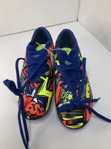 Adidas Nemeziz Messi 19.3 (Royal Blue/Silver Metallic/ Yellow) Size 5.5 EH0599 - Picture 1 of 6