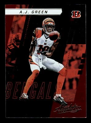 A.J. Green 2017 Panini Absolute #88 Cincinnati Bengals - Image 1 of 2