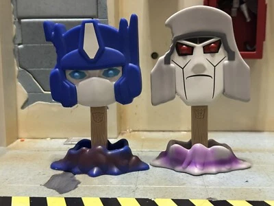 2 barras de helado de vinilo Culturefly Meltz Transformers Megatron y Optimus Prime NUEVO Foto 1 de 4