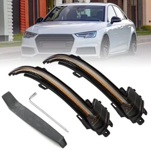 Accesorios de luz de espejo retrovisor señal de giro LED dinámica para Audi A4 A5 A3 RS3 RS4 RS5 - Imagen 1 de 8