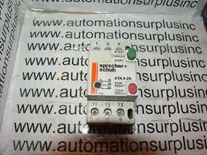 SPRECHER + SCHUH KTA3-25 MOTOR STARTER 16-20A WOW!! - Picture 1 of 1