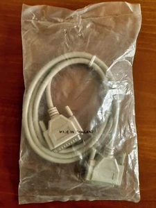 cavo parallelo 25 poli M/F 1,4 mt con connettori Cannon 25 pin (IEEE1284) - Photo 1/8