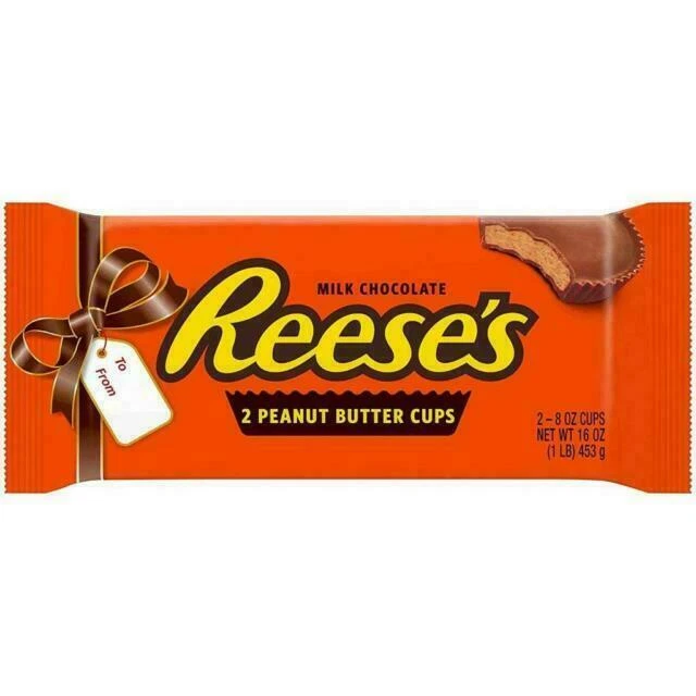Reese's Milk Chocolate Peanut Butter Cups Candy - 2 Pack