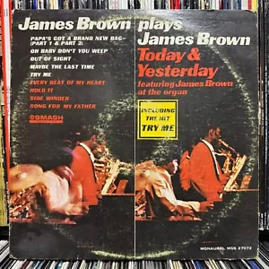 JAMES BROWN PLAYS TODAY AND YESTERDAY (VINYL LP) 1965!! RARE!! SMASH MGS-27072 - Picture 1 of 6