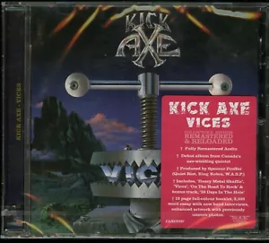 Kick Axe Vices CD new Rock Candy Records remaster - Picture 1 of 2