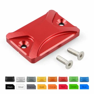 CNC Front Brake Reservoir Cylinder Cover For Honda TRX250/300/400EX Sportrax ATV - Picture 1 of 14