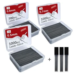 1000PCS/Box 0.5/0.7/0.9mm Mechanical Pencil Lead Gift - Picture 1 of 9
