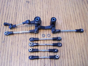 Fits Traxxas Drag Slash Steering Bellcrank Servo Saver Turnbuckle & Tie-rods - Picture 1 of 3