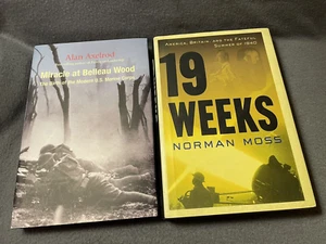 19 Weeks Norman Moss Miracle at Belleau Wood 2007 Alan Axelrod 1st Edition HC/DJ - Imagen 1 de 24