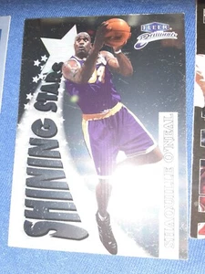 1998 Shaquille O'Neal Fleer Brilliants Shining Stars #6 of 15 SS LAKERSMVP HOF - Picture 1 of 1