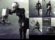 NieR Automata Play Arts Kai YoRHa 2B No.2 Type B DX Ver Action Figure 254mm