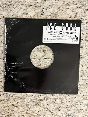 Ice Cube - We Be Clubbin' 12" Single OG Vinyl LP, A&M Records, UC, 1998 - Image 1 of 3