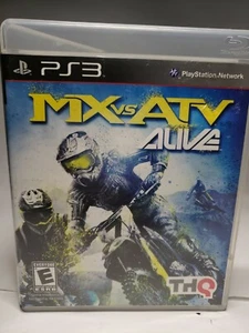 MX vs. ATV Alive (Sony PlayStation 3, 2011) PS3 COMPLETE CIB - Picture 1 of 4
