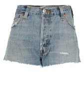 Re/Done Occasione Donna Pantaloni Azzurro Denim 25