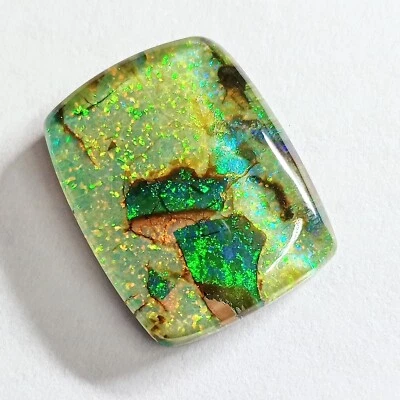 Natural Amazing Doublet Monarch Opal Cabochon 20-22 Ct Loose Certified Gemstone - Image 1 of 4
