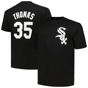 Men's Profile Frank Thomas Black Chicago White Sox Big & Tall Cooperstown - Picture 1 of 3