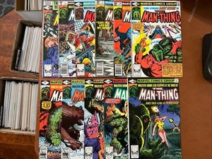 Man-Thing Vol 2 Full Run: De muy buen estado a casi nuevo, #1-11, Marvel Comics 1979/80 envío gratuito - Imagen 1 de 23