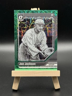 Donruss Optic Joe Jackson Green Velocity Prizm 2024/149 Chicago White Sox Foto 1 de 2