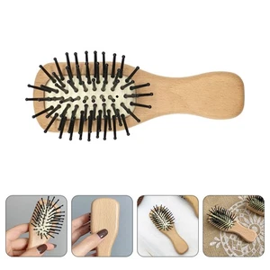 Reise Haarbürste Tragbar Kissen Kamm Baby Kind Mini Größe Haarbürste Faltbar - Bild 1 von 12