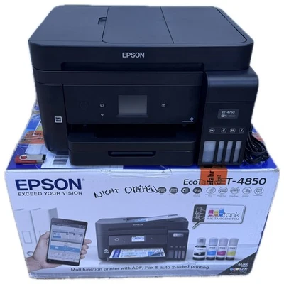 Epson EcoTank ET 4750 4 in 1 Tinten Multifunktionsgerät Kopierer Drucker Wlan - Bild 1 von 4