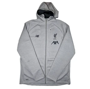 Liverpool FC New Balance AXA Hoodie Grey 2XL – 2019/20 Season Official Training - Picture 1 of 18