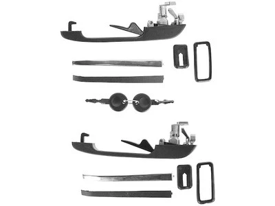 For 1981-1988 Volkswagen Scirocco Door Handle Set Left and Right 35698HDPD 1986 - Image 1 of 2
