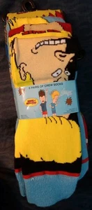 Beavis And Butt head 6 Pairs Of Crew Socks - Picture 1 of 4
