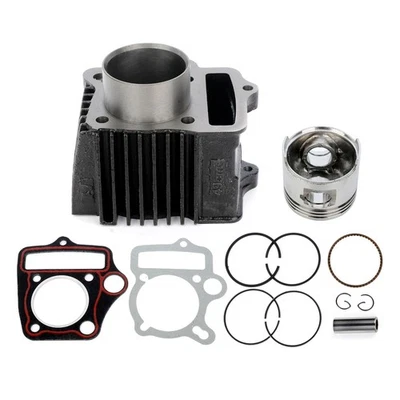 Cylinder Piston Gasket Kit Set For 70cc Honda ATC70 1978-1982 1983 1984 ATV BIKE - Image 1 of 4