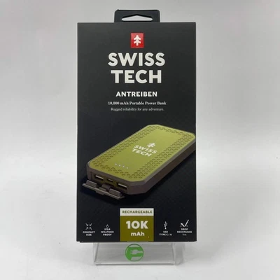Nuevo banco de energía portátil Swiss Tech 31632 10000 mAh Foto 1 de 3
