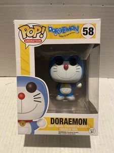 Funko Pop Animación #58 Doraemon Sin usar, en caja original Caja No Perfecto Gas Desgaste Bordes Esquinas - Imagen 1 de 24