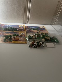 Lego Creator 3 in 1 Mighty Dinosaur (31058) Used Set/Complete with manuals
