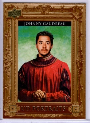 2023-24 Upper Deck Series 1 Johnny Gaudreau Portraits Card # P-3 - Image 1 of 2