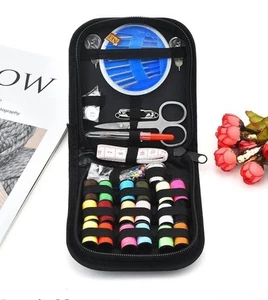 Kit da Cucito da Viaggio - Filo di Cotone e Metallo, Grande Capacità, Utensili da Cucire Multipli - Foto 1 di 6