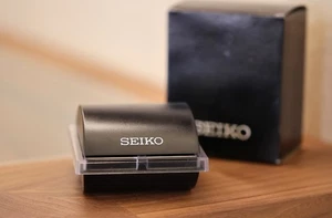 Vintage Watch Box - Seiko - White Writing - Picture 1 of 5