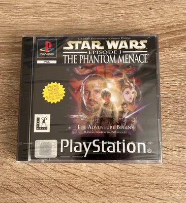 Playstation 1 Star Wars Episode 1 The Phantom Menace PAL NEW SEALED - Image 1 of 4