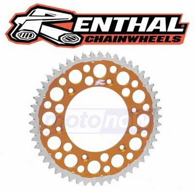 Renthal Twinring Heavy Duty Rear Sprocket for 2003-2008 KTM 450 SXS - Drive fh Foto 1 de 4