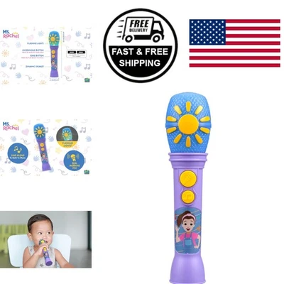 Micrófono para cantar Ms Rachel para niños pequeños regalo perfecto con luces de música Foto 1 de 4