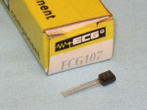 ECG107 ~ SYLVANIA ~ TRANSISTOR - Bild 1 von 3