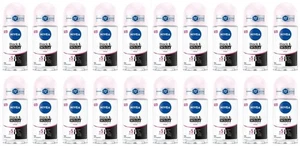 ⭐SCHNELLER VERSAND⭐20 X Nivea Black & White Invisible Clear Deodorant 50 ML - Bild 1 von 2