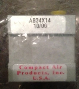 Neu Compact Air Products Miniatur-Luftzylinder, AB34X14 KOSTENLOSER VERSAND!! - Bild 1 von 4