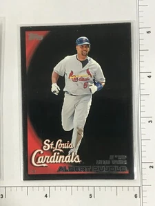 Albert Pujols 2010 Topps Walmart Black Border #327 MVP Cardinals - Picture 1 of 2