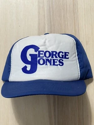 Gorra de colección George Jones Country Music Tour Merch Snapback Foto 1 de 4