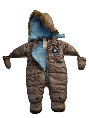 Absorba Traje de Nieve con Sudadera con Capucha, Bebé de 3-6 Meses, RN # 95271, CA# 18702 Foto 1 de 4